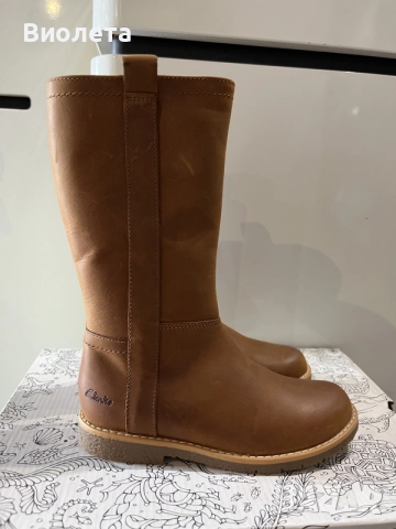 Детски ботушки Clarks номер 29.5