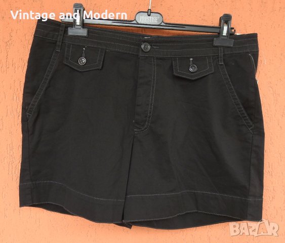 Нови дамски къси панталони шорти черни (14) (XL) (W39), снимка 2 - Къси панталони и бермуди - 40720825
