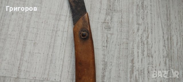 ГОЛЯМ СТАР ЗВЪНА КОСЕР НОЖ ! АВТЕНТИЧЕН !!!, снимка 5 - Колекции - 44241166