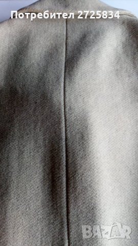 Палто, беж, вълна и кашмир, М, снимка 13 - Палта, манта - 31029389