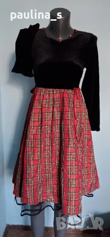 Коледна маркова рокля за девойки "Bonnie Jean" USA , снимка 4 - Рокли - 48387202