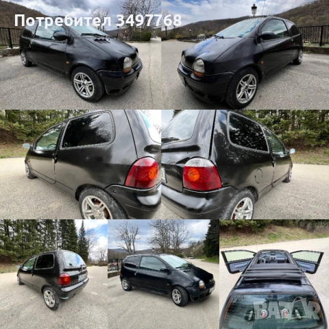 Renault Twingo 1.2i/НА ГАЗ, Панорама, снимка 9 - Автомобили и джипове - 54155155