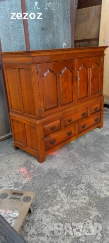 Шкаф масив английски-№106, снимка 3 - Шкафове - 52537501