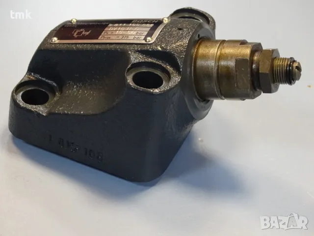 Хидравличен клапан Bosch 0811100008 hidraulic valve Pmax-315Bar, снимка 3 - Резервни части за машини - 49771671