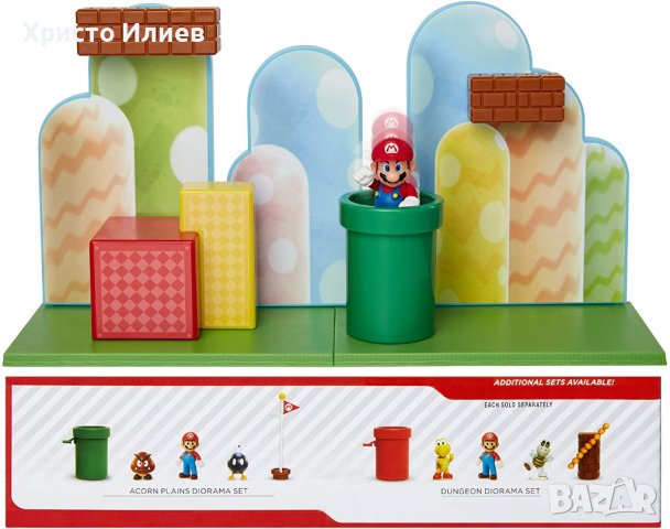 Nintendo Лицензиран Комплект с Фигура на Super Mario Супер Марио, снимка 3 - Други - 39375364