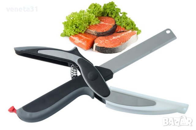 Ножица 2 в 1 за зеленчуци и месо Clever Cutter, снимка 2 - Други - 42279905