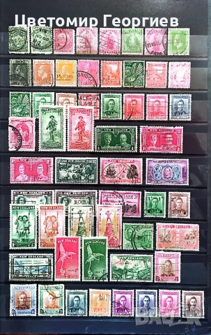 Нова Зеландия 70 бр.марки. К.1