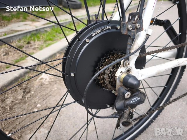 Електрически велосипед Bergamont L 28", с нов кит 1000W, 13ah 48v, снимка 3 - Велосипеди - 50326618