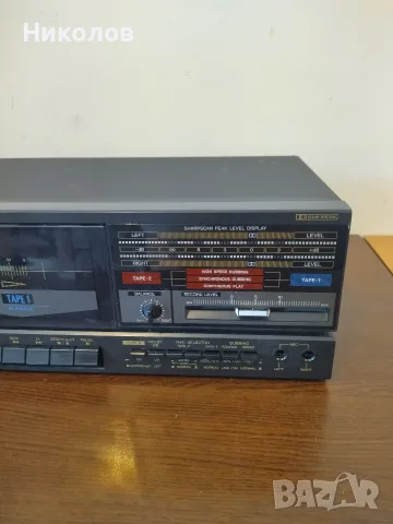 Продавам касетъчен дек SHARP RT-W800 Double Cassette Deck, снимка 4 - Декове - 55847667