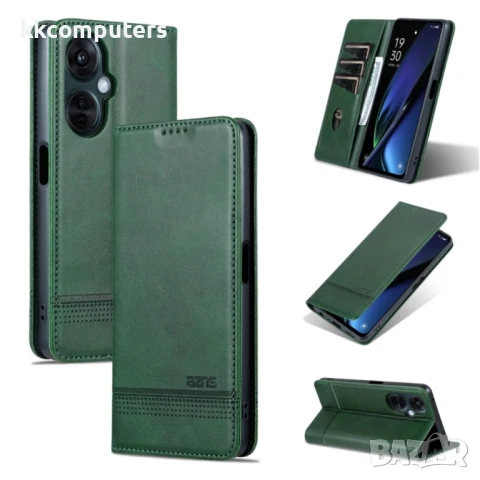 OnePlus Nord CE3 AZNS Wallet Калъф и Протектор, снимка 4 - Калъфи, кейсове - 51258176