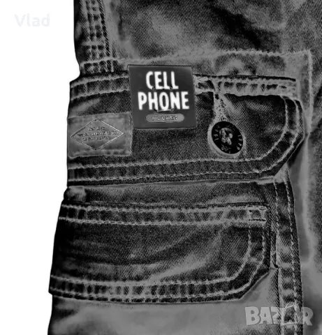 Мъжки къси карго панталони, снимка 6 - Къси панталони - 50021872