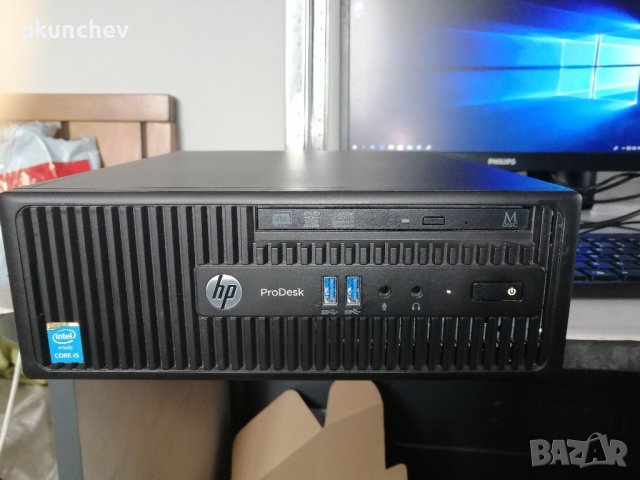 Компютър HP ProDesk 400 G2.5 SFF i5-4590S/8GB/500GB, снимка 2 - Работни компютри - 44247765
