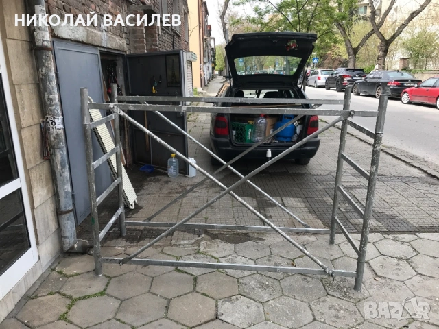 Продава  скеле  / Без  пътеки  и  колелета  / Подцинковано  . , снимка 8 - Други инструменти - 54318194