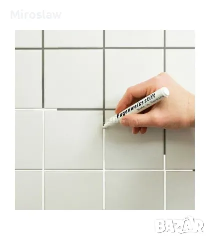 Избелващ маркер за фуги Grout pen, снимка 2 - Други стоки за дома - 48824668