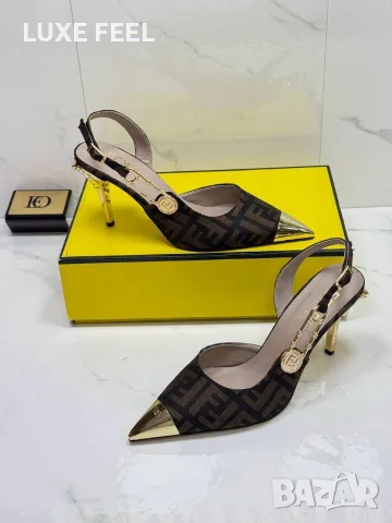Fendi 🤍Дамски Сандали , снимка 3 - Сандали - 55729298