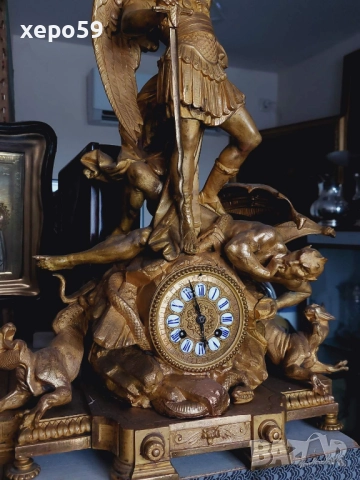 Френски каминни часовници-цени 1500 до 4500 евро, снимка 3 - Антикварни и старинни предмети - 52307844