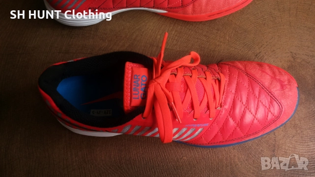 NIKE LUNAR GATO FUTSAL Football Shoes Размер EUR 40 / UK 6 за футбол естествена кожа 227-14-S, снимка 5 - Футбол - 52652296