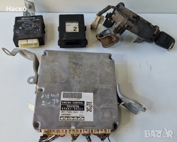 Компютър ЕКУ ECU Тойота Авенсис Т22 2.0 ТД 90 к.с. Toyota Avensis T22 2.0 TD 90 hp 89661-05311