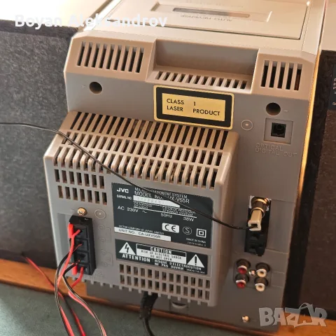 JVC UX-V55R - Дизайнерска микро Hi-Fi аудио система с вертикален диск, снимка 9 - Аудиосистеми - 55945396