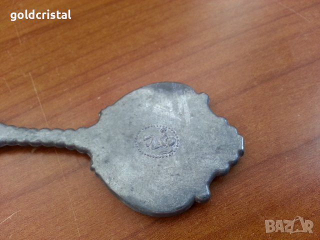 лъжичка  с порцелан, снимка 4 - Антикварни и старинни предмети - 36721576