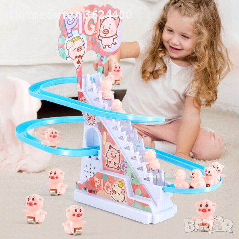 Играчка катерещи прасенца