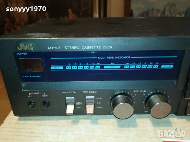 jvc kd-v11ne deck-made in japan-внос germany 2208211210, снимка 2 - Декове - 33886151