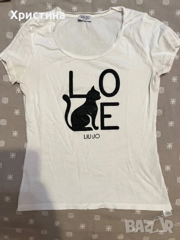 Блуза с къс ръкав Liu jo