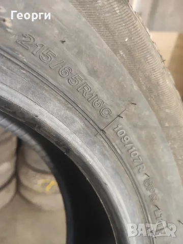 2бр.зимни гуми 215/65/16C Lassa, снимка 4 - Гуми и джанти - 55829325