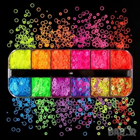 Палитра неонови сфери за декорация T32