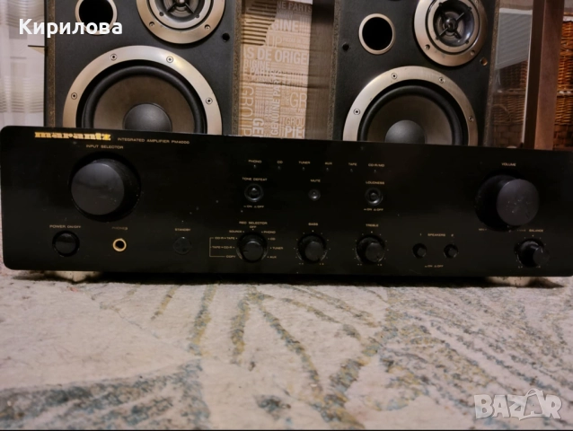 Усилвател  MARANTZ PM4000, снимка 2 - Ресийвъри, усилватели, смесителни пултове - 51633836