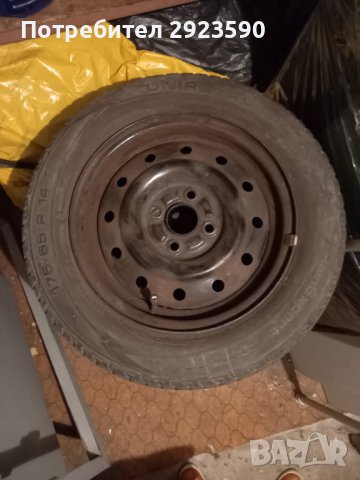 4 броя лятни гуми с джанти 175×65×14