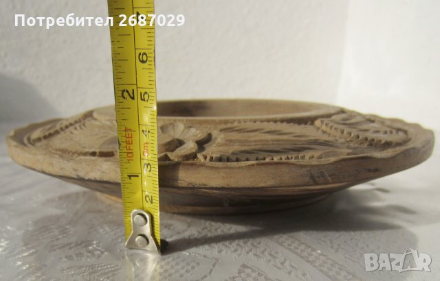 съдове от дърво:  Стар дървен съд, дърворезба, снимка 9 - Други - 29475099