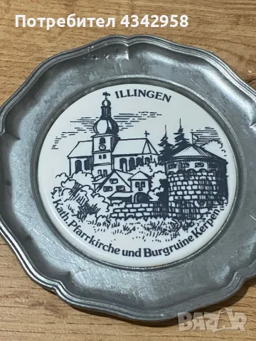 Ретро чинийка.Германия., снимка 2 - Декорация за дома - 50245574