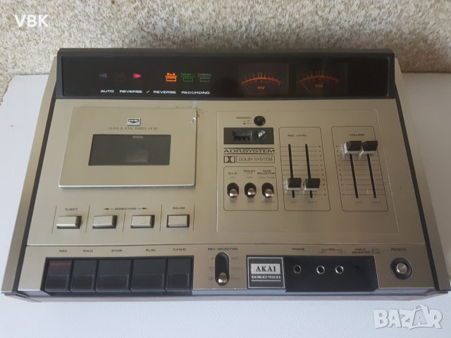 Akai GXC-75D Stereo Cassette Deck Recorder Vintage, снимка 7 - Декове - 37635884