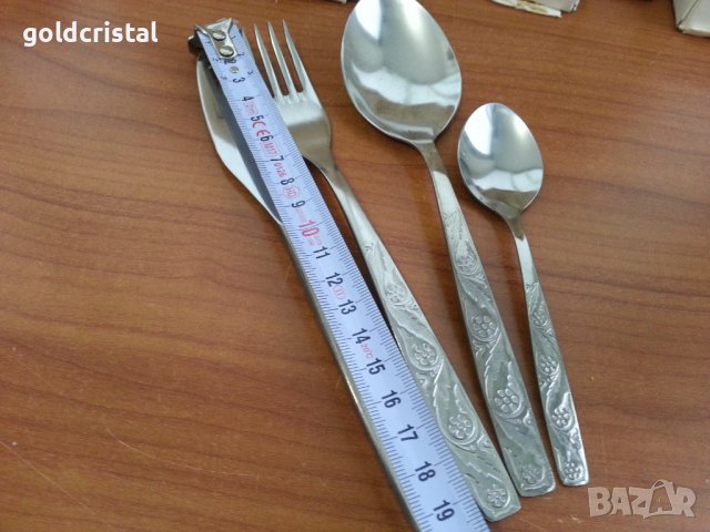 Руски прибори за хранене, снимка 5 - Антикварни и старинни предмети - 36905887