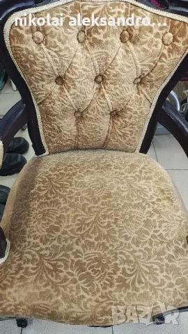 винтидж ретро кресло, снимка 4 - Антикварни и старинни предмети - 50156253