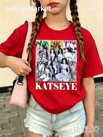 Детска тениска KATSEYE K POP BTS детски тениски, снимка 2 - Детски тениски и потници - 55746456
