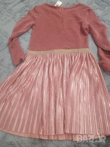 Рокля за момиче Лебед + мини раничка , снимка 6 - Детски рокли и поли - 52577885