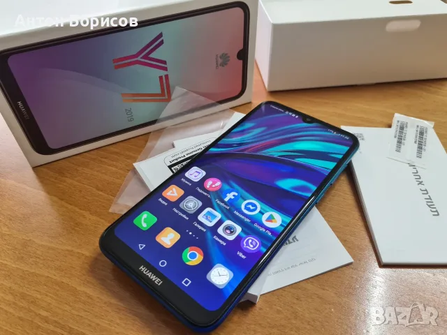  HUAWEI Y7 2019 Като нов, снимка 2 - Huawei - 56474719