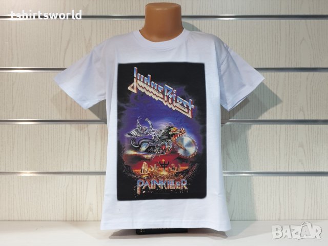 Нова детска тениска с дигитален печат на музикалната група Judas Priest - Painkiller, снимка 6 - Детски тениски и потници - 37177263