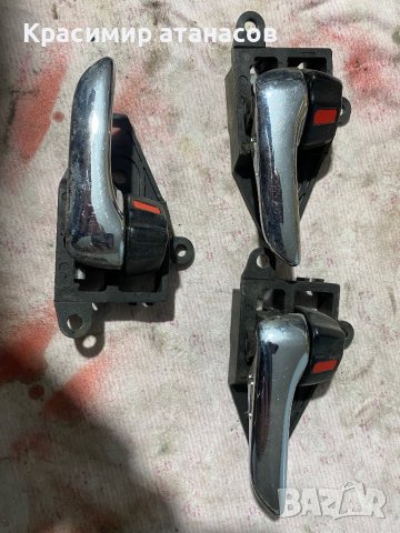 Вътрешна дръжка лява и дясна  за Тойота Авенсис версо 2002-2004, снимка 5 - Части - 38895650