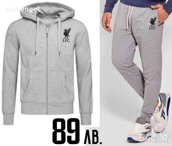 ПРОМО ЦЕНА! Спортен екип/комплект горнище и долнище LIVERPOOL ЛИВЪРПУЛ - 2 ЦВЯТА!, снимка 2 - Спортни дрехи, екипи - 34623184