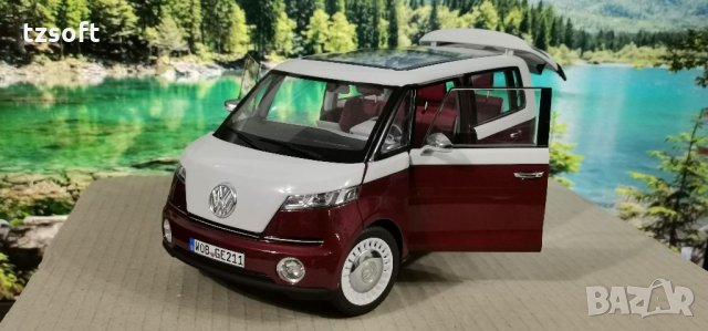 Volkswagen Bulli Concept - Norev 1:18, снимка 2 - Колекции - 35068332