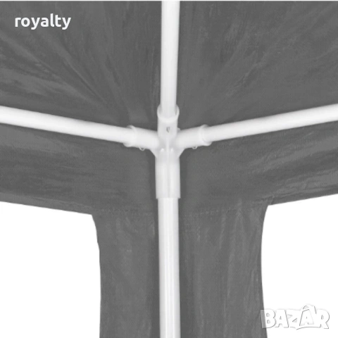 Сгъваема градинска шатра 3x3 м – Здрава метална конструкция, регулируема височина и защита от слънце, снимка 6 - Градински мебели, декорация  - 54125275