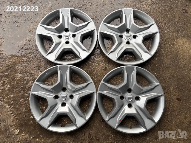 4 броя оригинални тасове за Dacia Sandero,Sandero Stepway 16