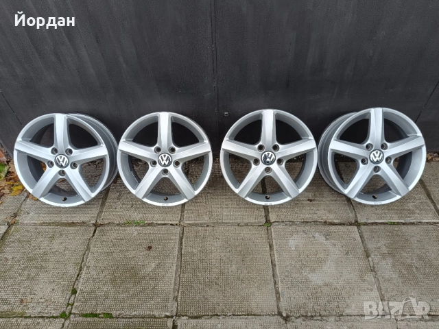 ОРИГИНАЛНИ джанти 16 ' цола 5х112 57,1 VW GOLF TOURAN / ФОЛКСВАГЕН, снимка 6 - Гуми и джанти - 52380194