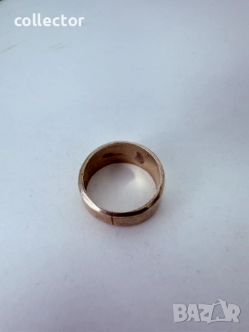 Масивен сребърен пръстен. №7634, снимка 3 - Пръстени - 52482088