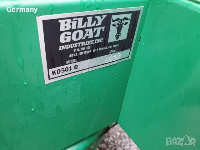 Професионален моторен листосъбирач Billy goat почистваща машина, снимка 13 - Градинска техника - 40241690