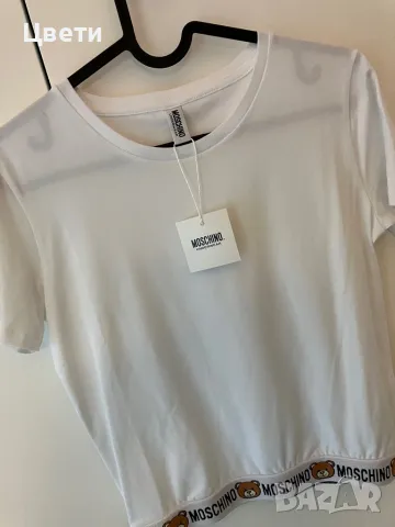 Тениска Moschino, снимка 2 - Тениски - 47382418