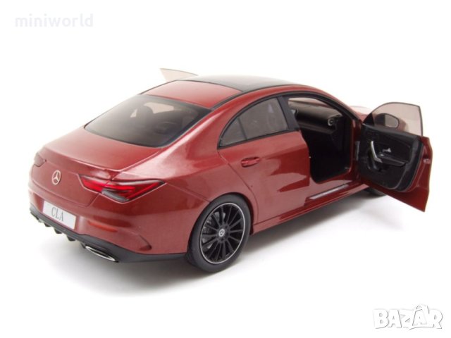 Mercedes CLA C118 AMG Coupe 2019 - мащаб 1:18 на Solido моделът е нов в кутия, снимка 5 - Колекции - 40723870